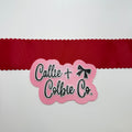2.25 Wavy Edge- Scarlet