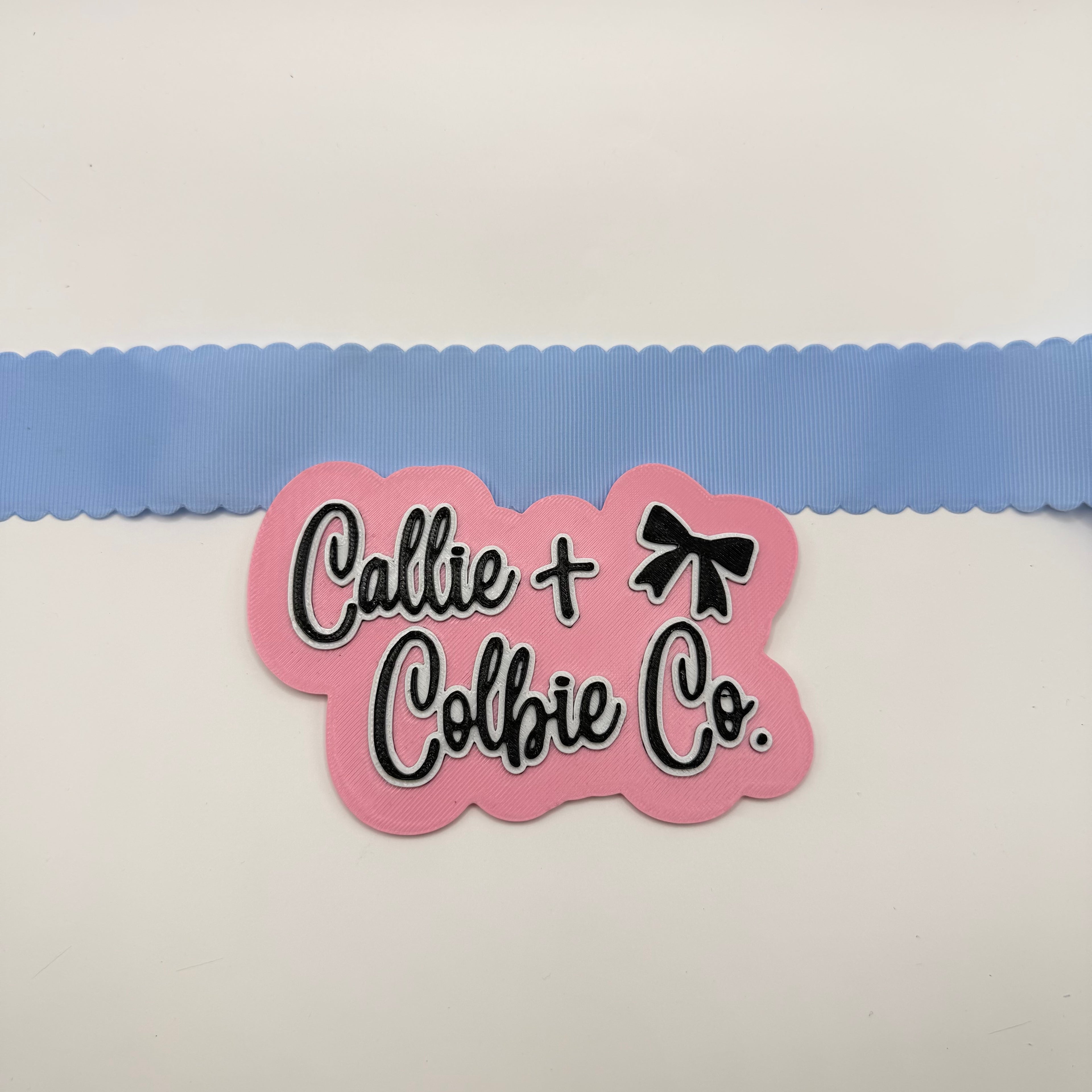 1.5 inch Wavy Edge- Bluebird