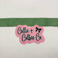1.5 inch Wavy Edge- Sage Green