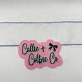 2.5 inch Moonstitch- White/Bluebird
