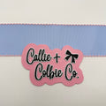 2.5 inch Moonstitch- Bluebell/Light Pink