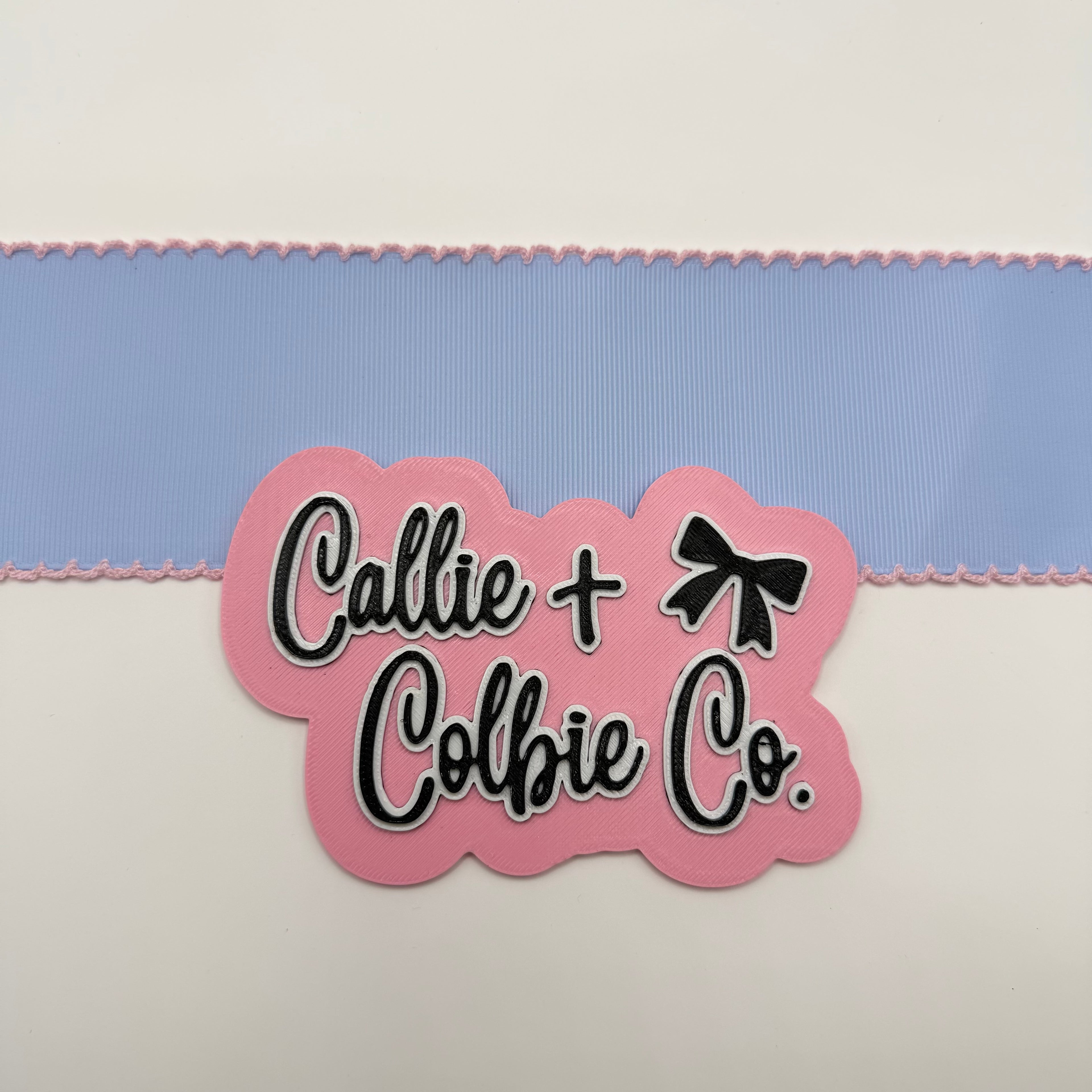 2.5 inch Moonstitch- Bluebell/Light Pink