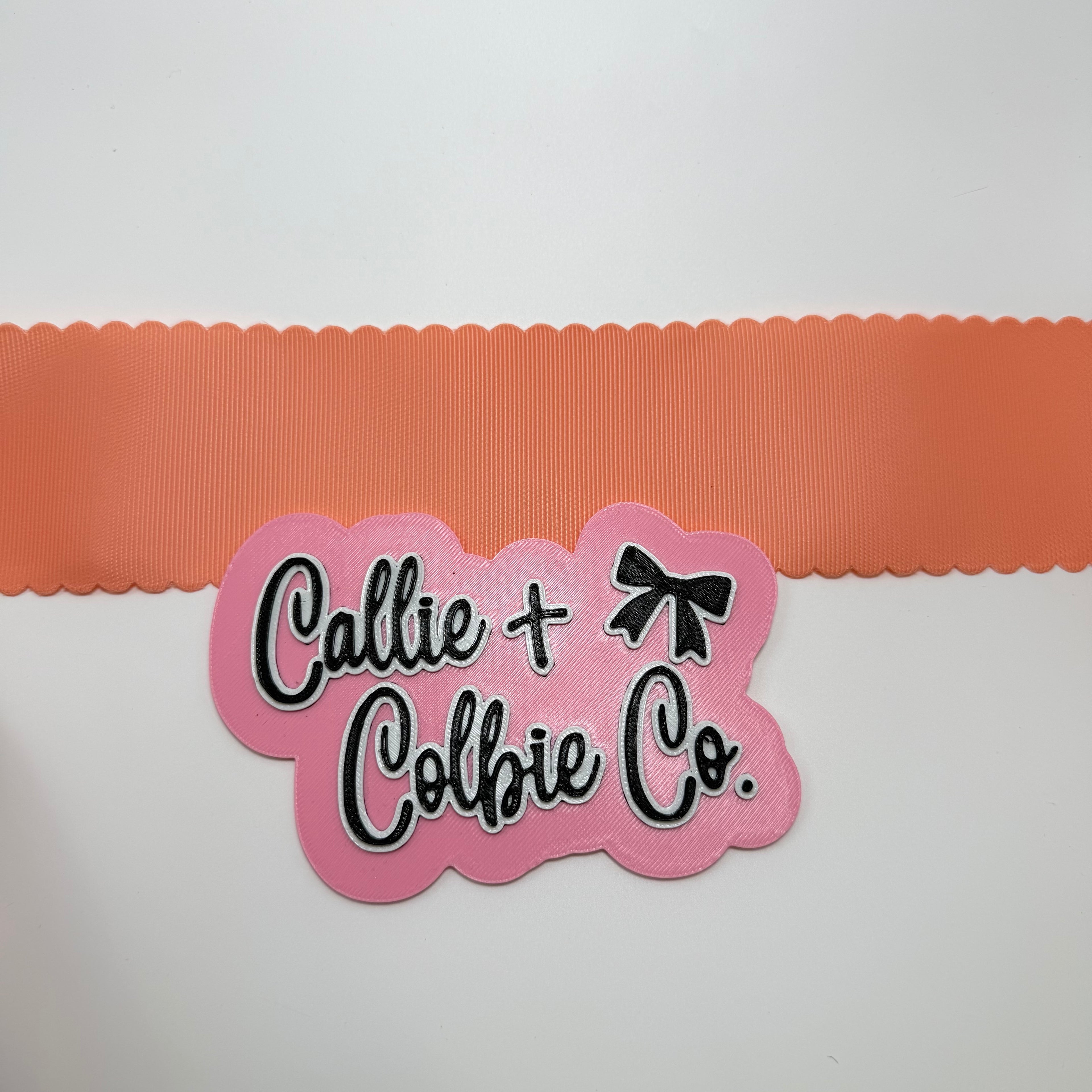 2.25 Wavy Edge- Peach