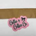 2.5 inch Moonstitch- Latte/White