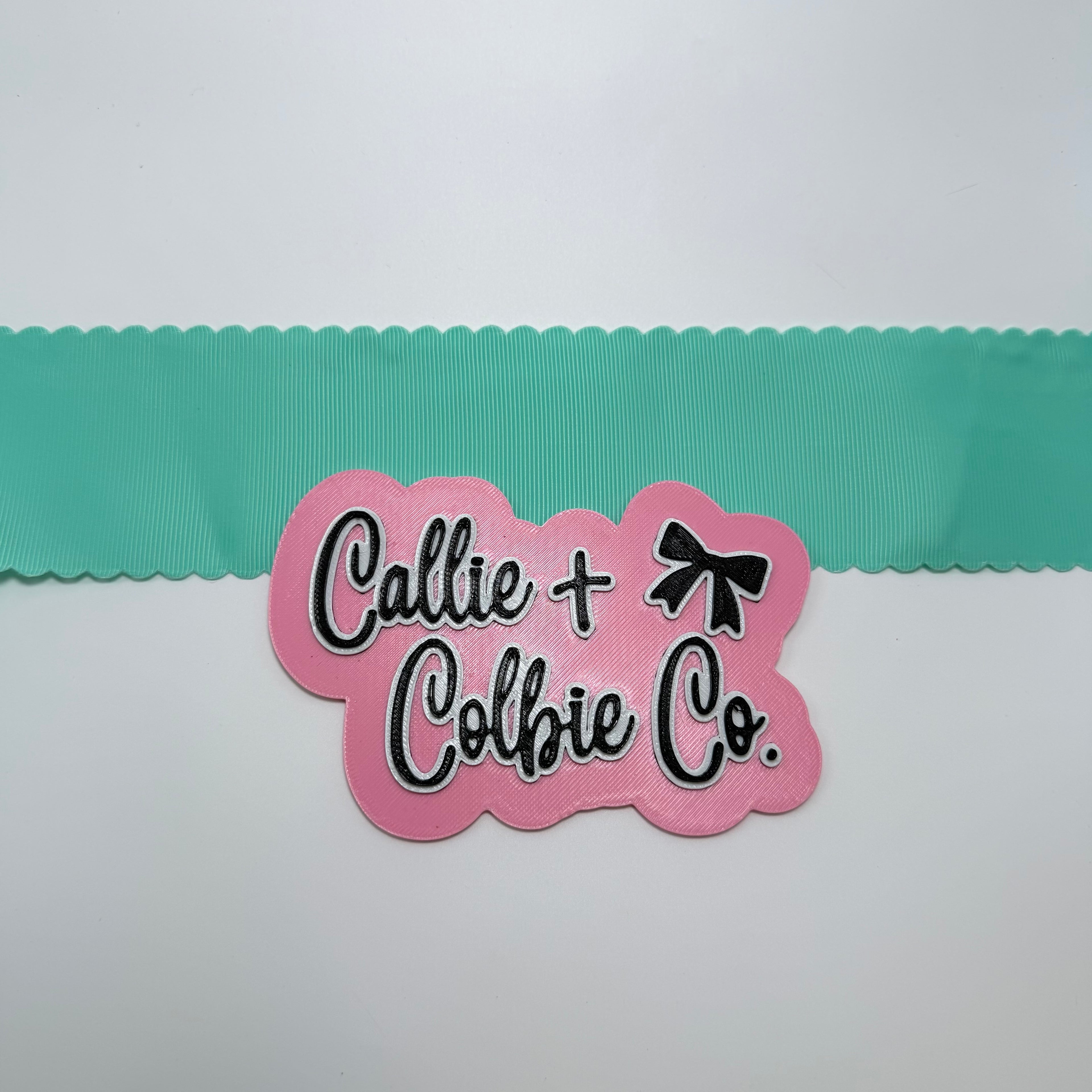 2.25 Wavy Edge- Aqua