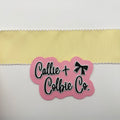2.5 inch Moonstitch- Buttercup/White
