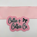 2.5 inch Moonstitch- Light Pink/Light Pink