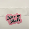 2.5 inch Moonstitch- White/White