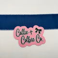 2.5 inch Moonstitch- Lt. Navy/Bluebird