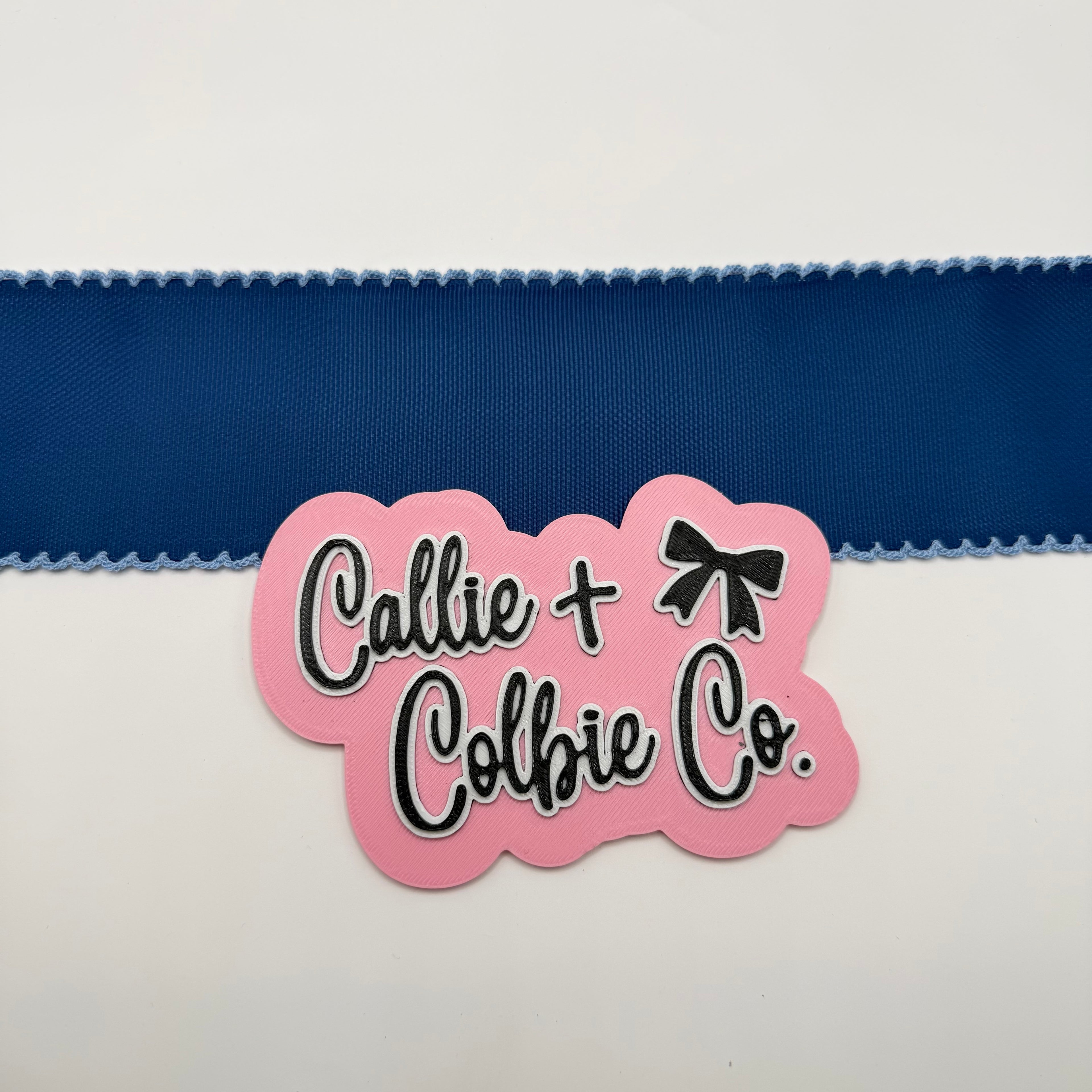 2.5 inch Moonstitch- Lt. Navy/Bluebird