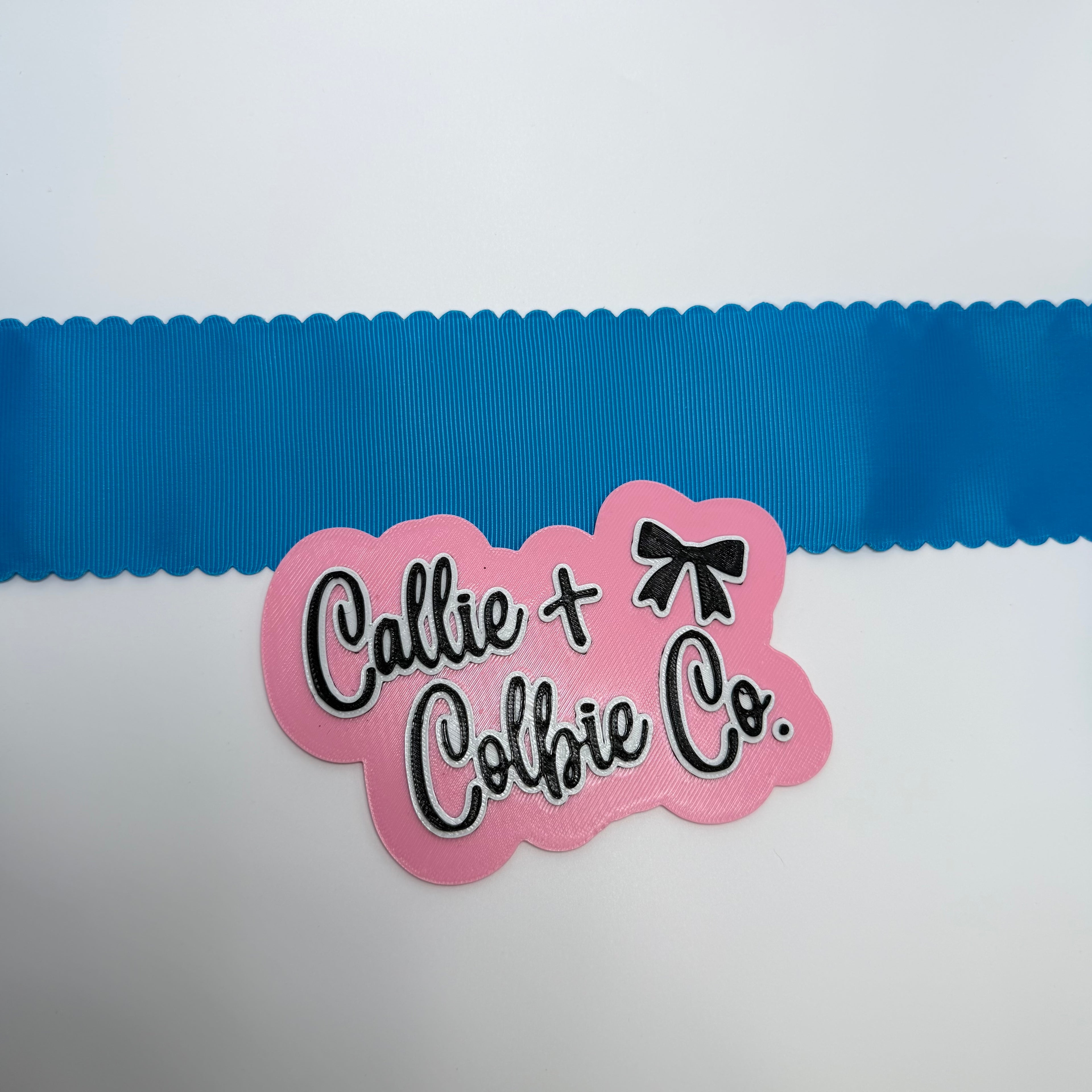 2.25 Wavy Edge- Aegean Blue