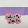 2.5 inch Moonstitch- Lt. Orchid/White