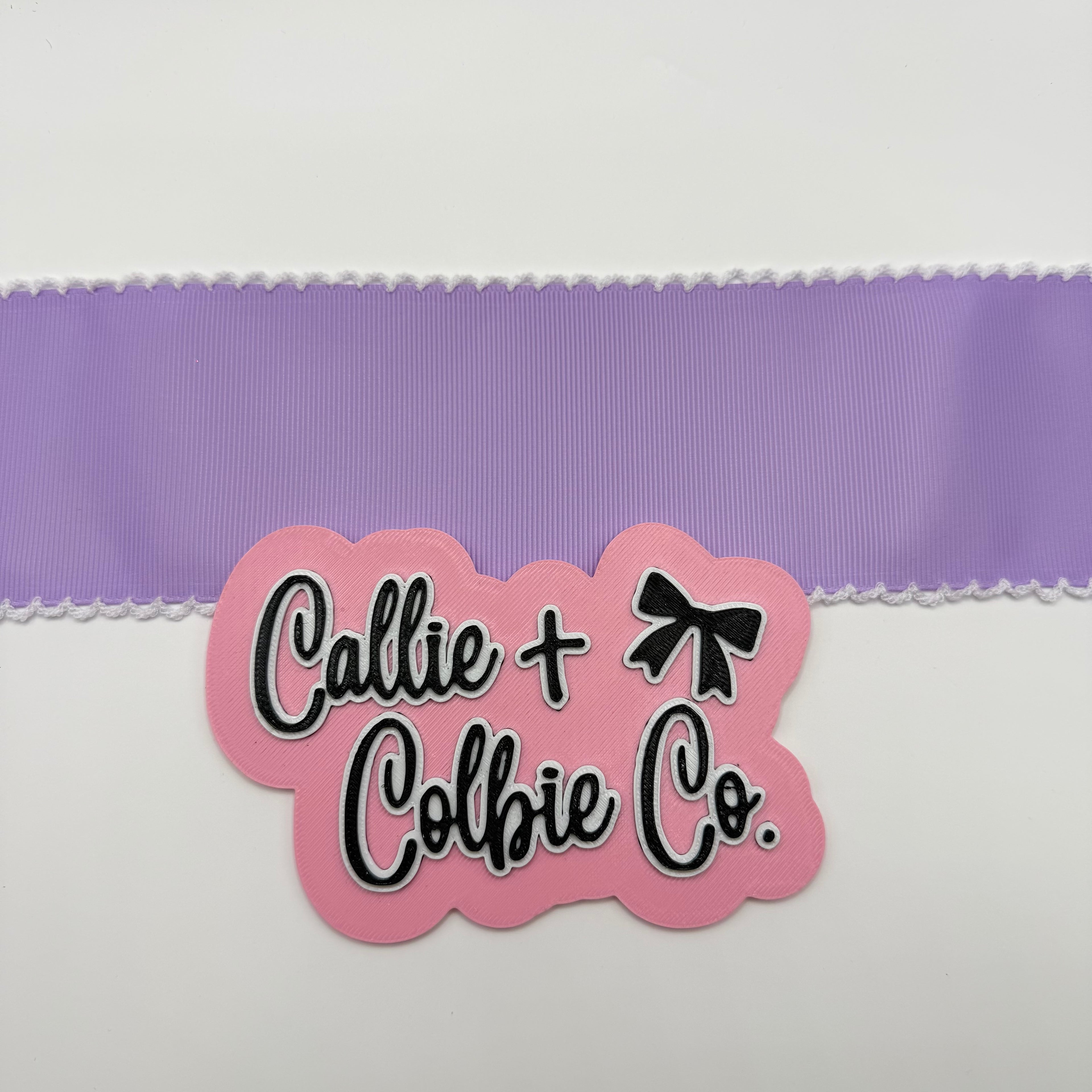 2.5 inch Moonstitch- Lt. Orchid/White