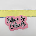 1.5 inch Moonstitch- Baby Maize/Bluebird