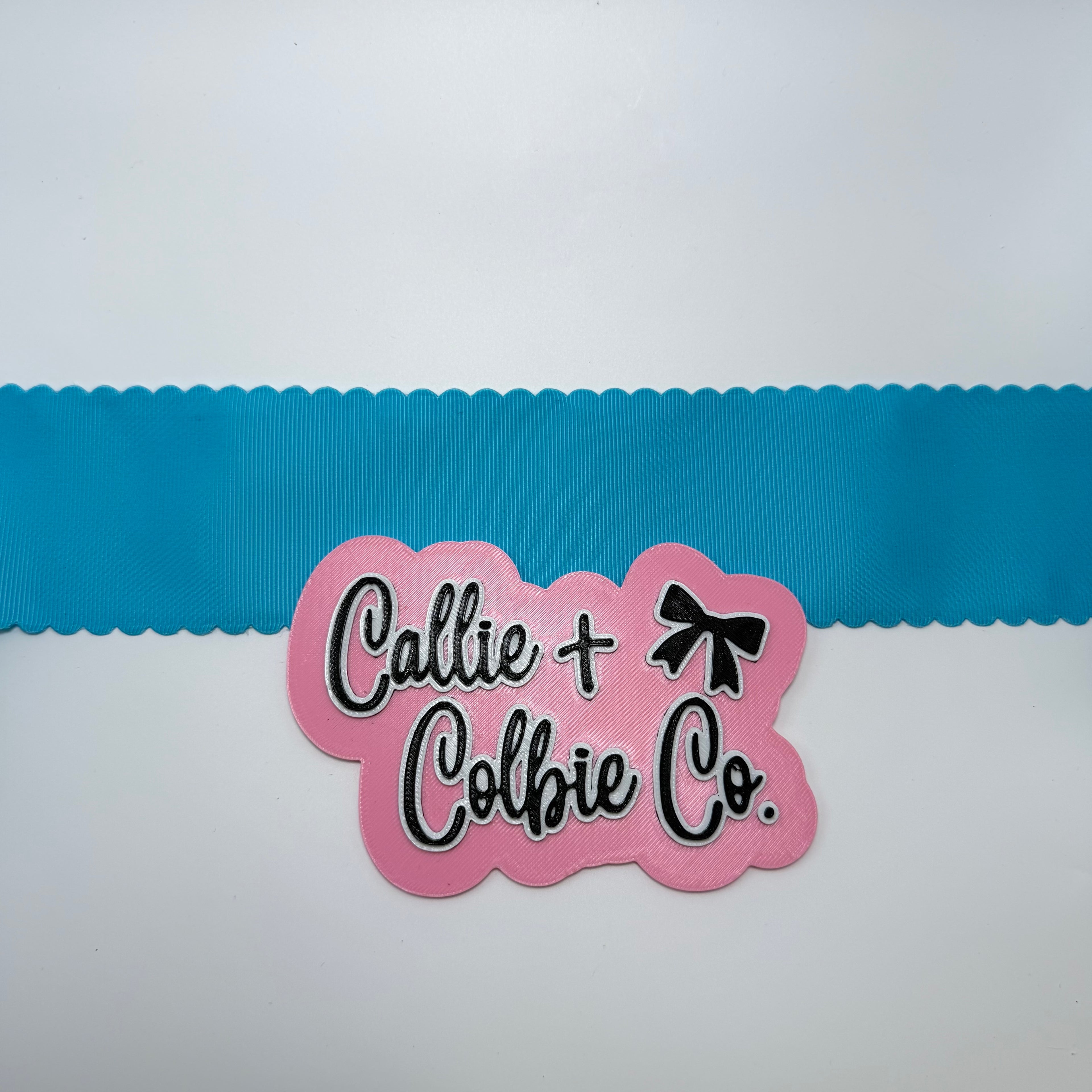 2.25 Wavy Edge- Turquoise