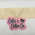 3 inch Eyelet Scalloped- Ivory