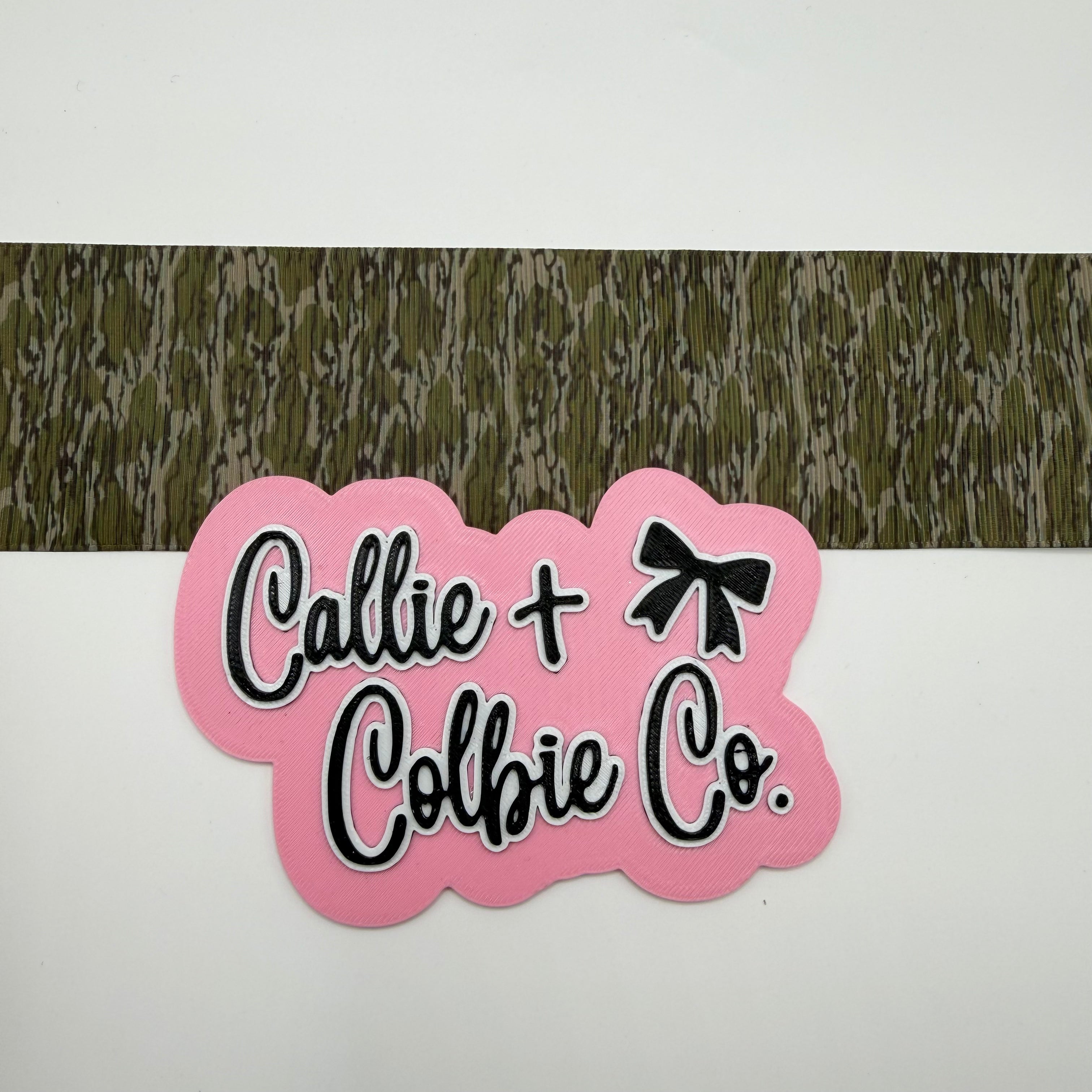 Printed- 2.25 inch bottomland camo