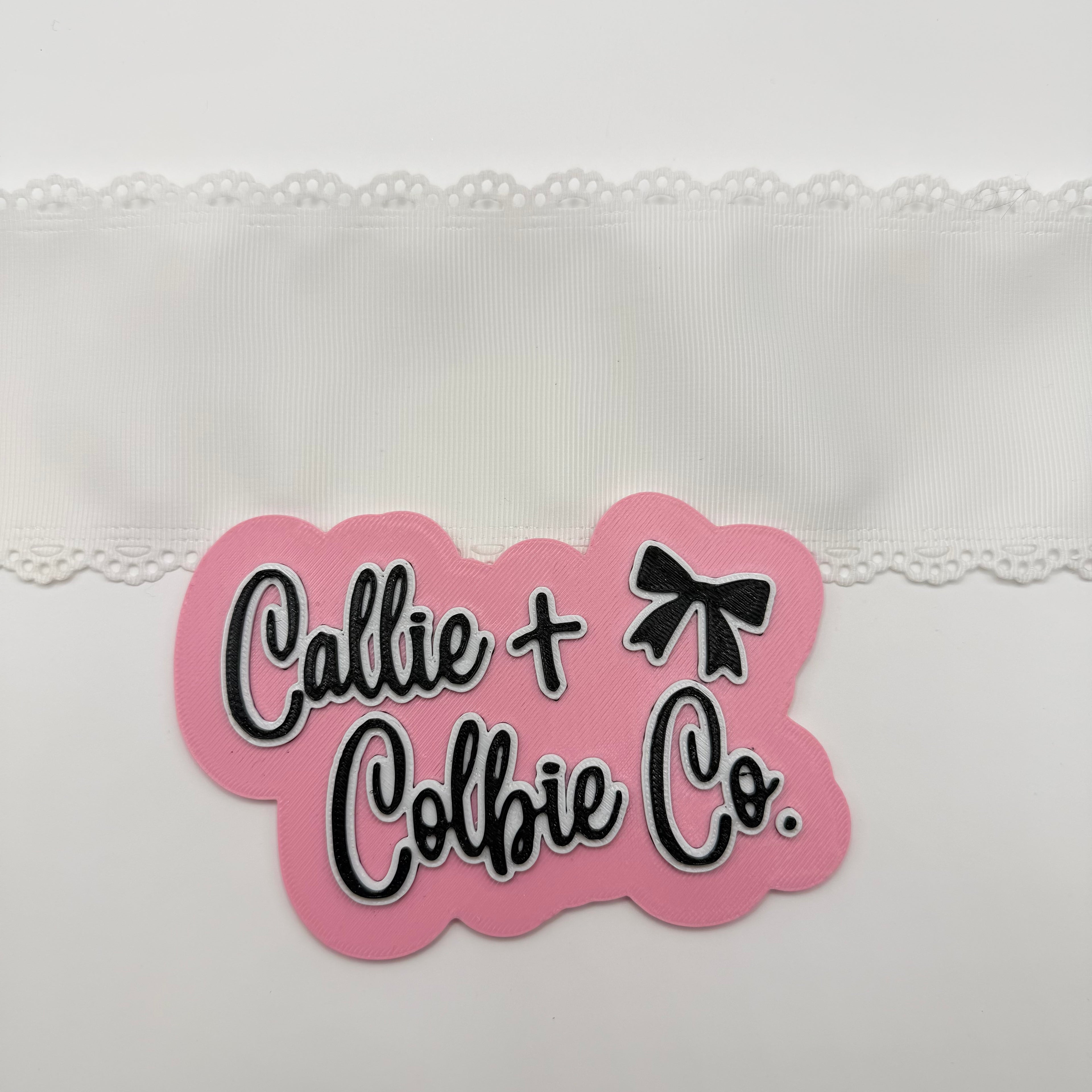 3 inch Eyelet Scalloped- White